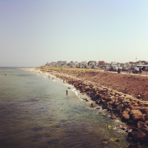 You don't have to go far to find the beach on Martha's Vineyard.